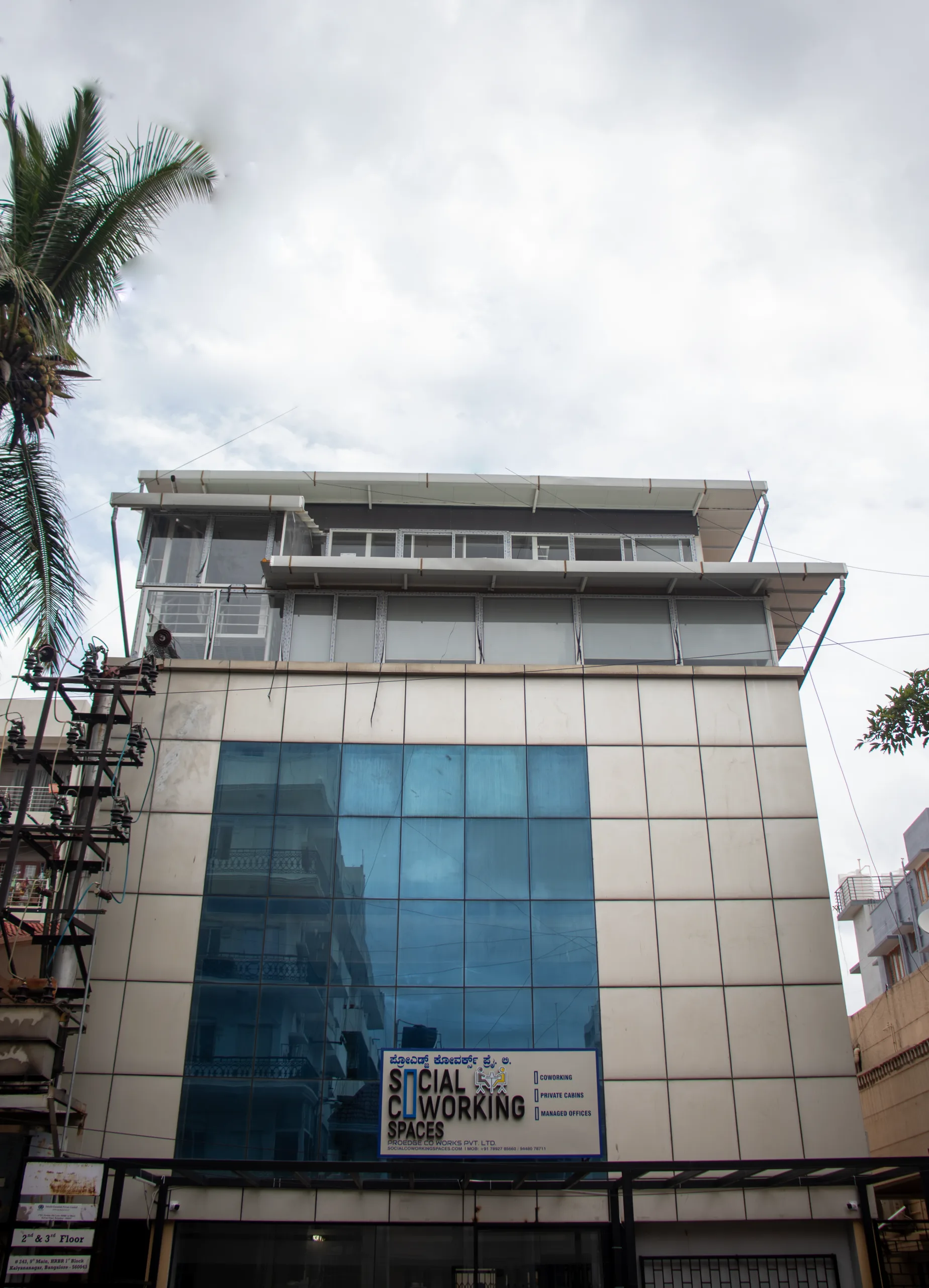 coworking space in HRBR Layout